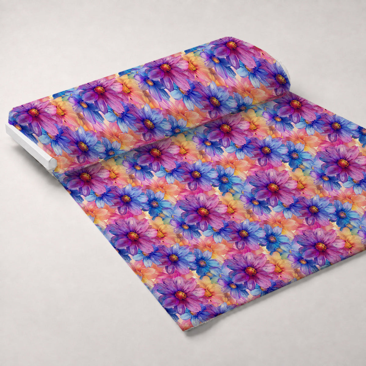 Prismatic Petals Pattern 12 Minky Fabric