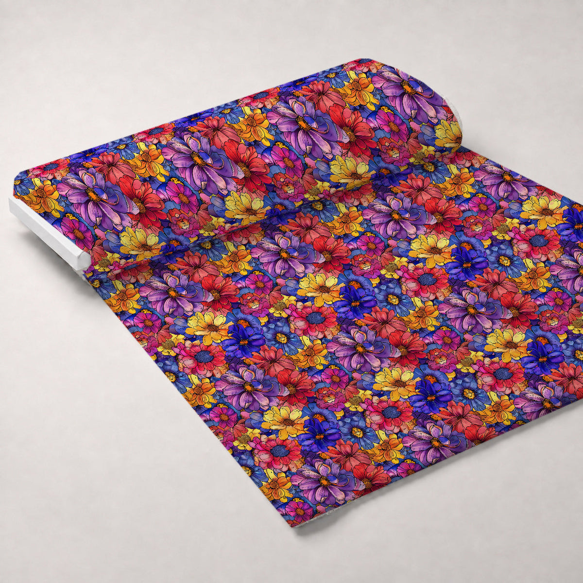 Prismatic Petals Pattern 2 Minky Fabric