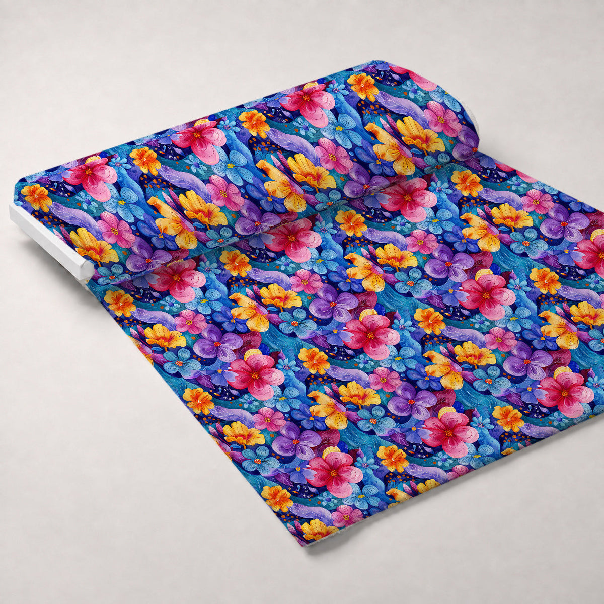 Prismatic Petals Pattern 4 Minky Fabric