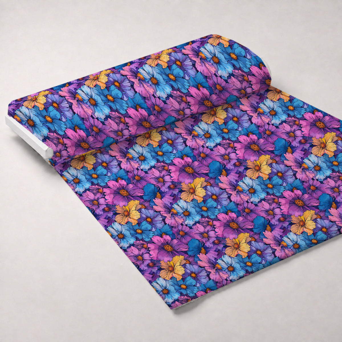 Prismatic Petals Pattern 8 Minky Fabric