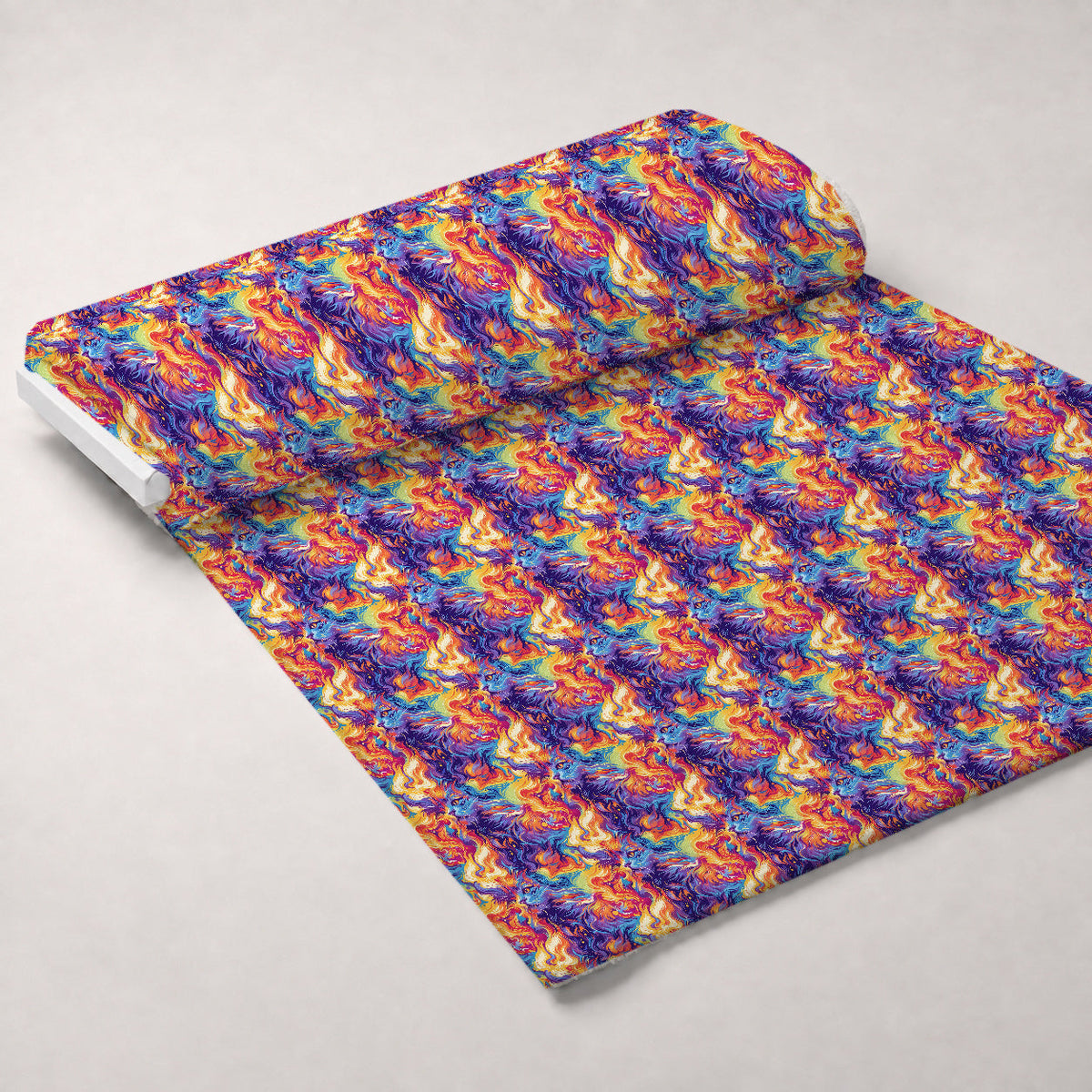 Psychedelic Whiskers Pattern 11 Minky Fabric