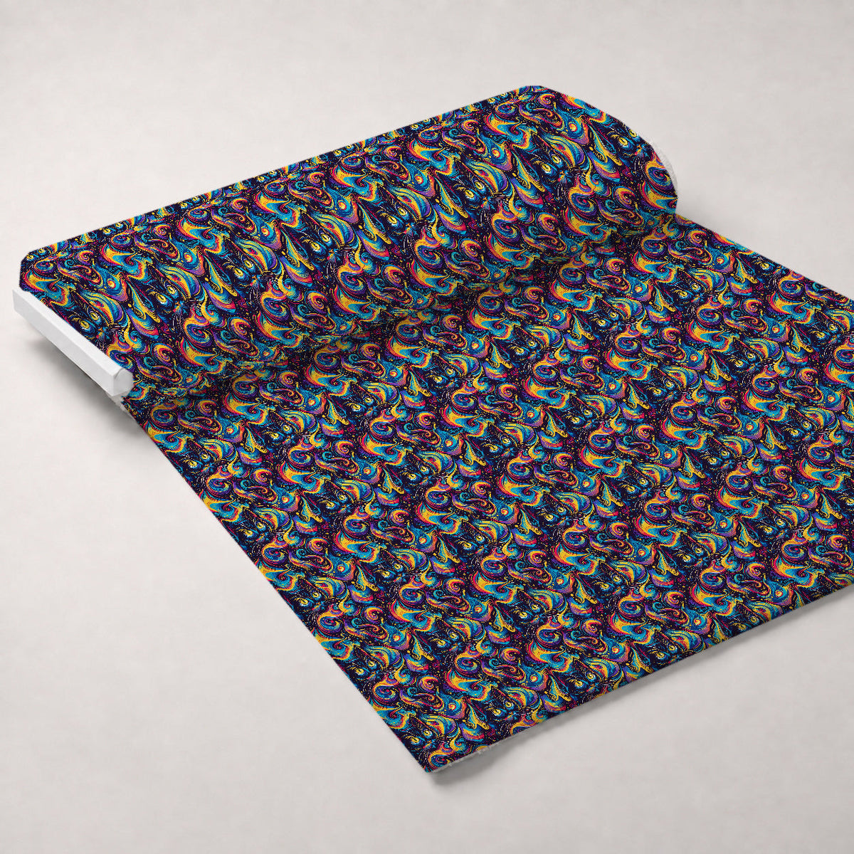 Psychedelic Whiskers Pattern 2 Minky Fabric