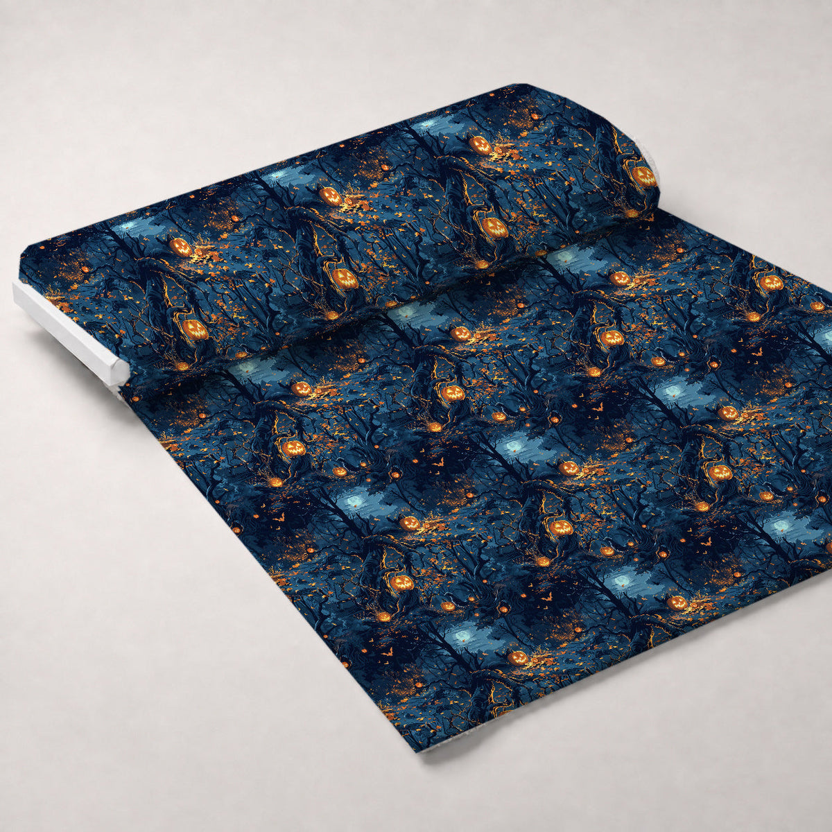 Pumpkin Hollow Pattern 22 Minky Fabric