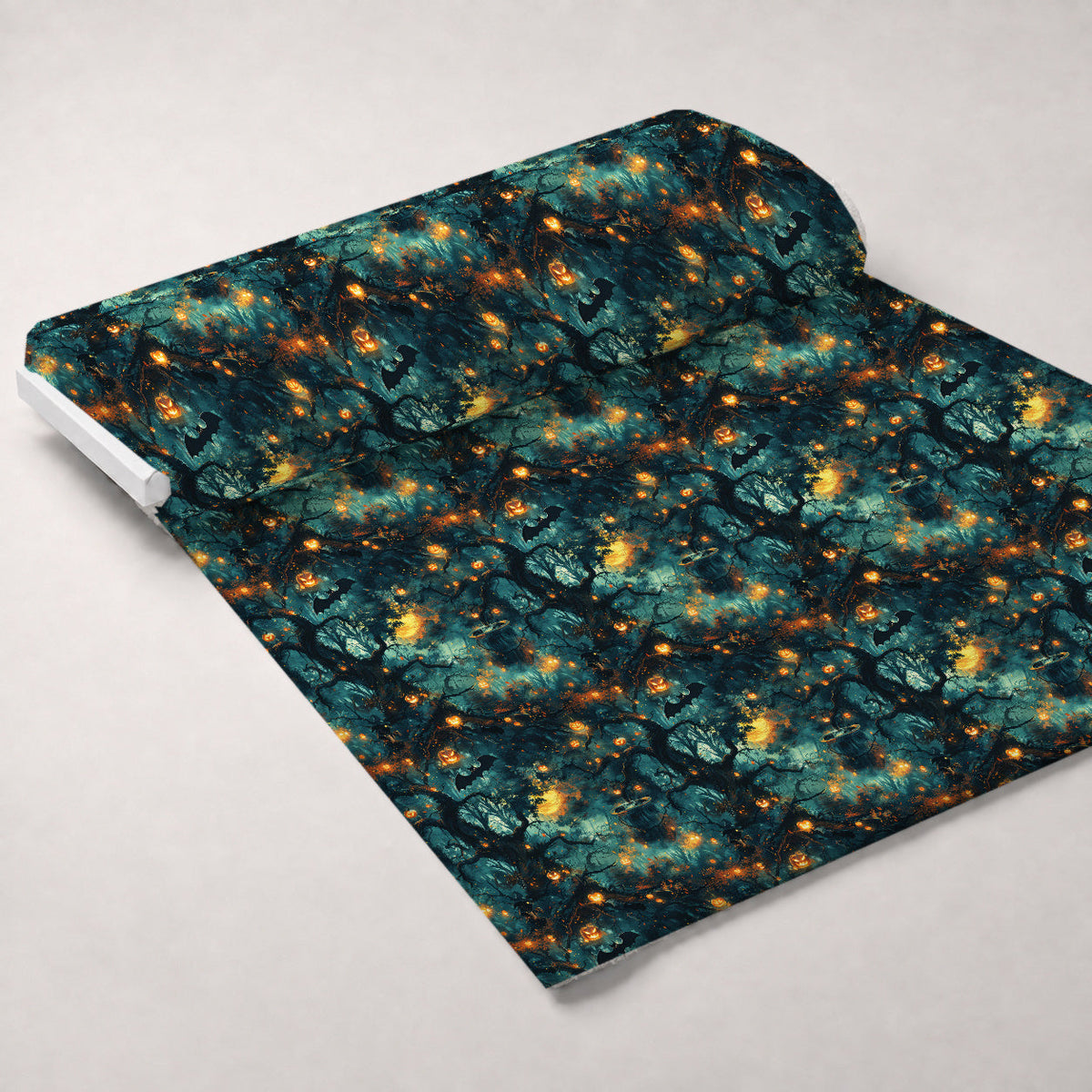 Pumpkin Hollow Pattern 7 Minky Fabric