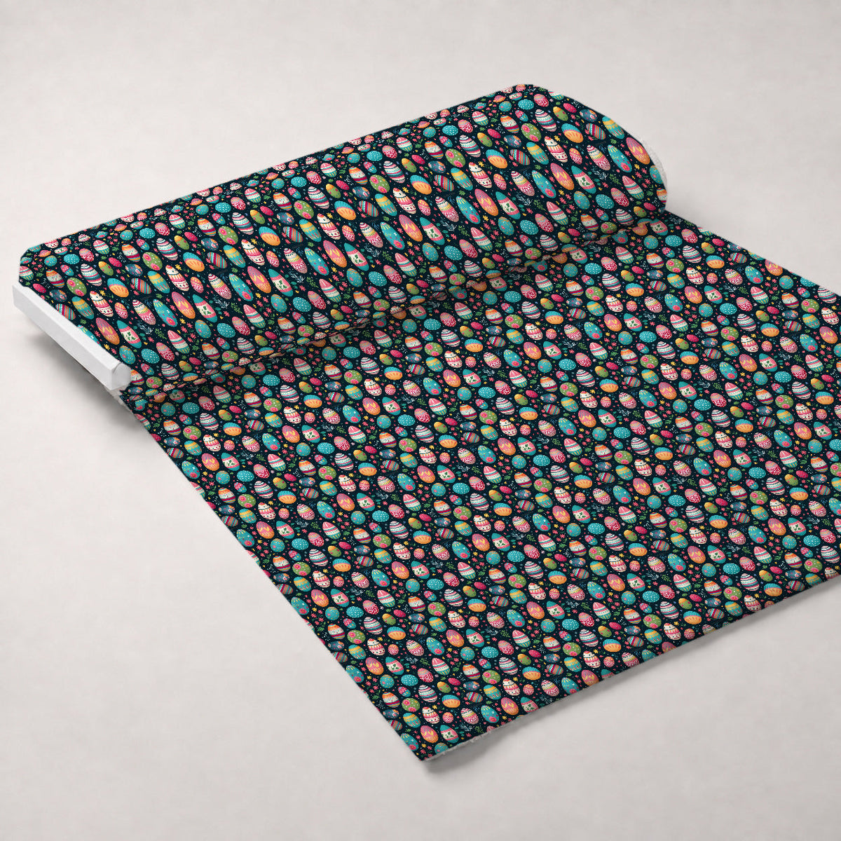 Pysanky Garden Pattern 6 Minky Fabric