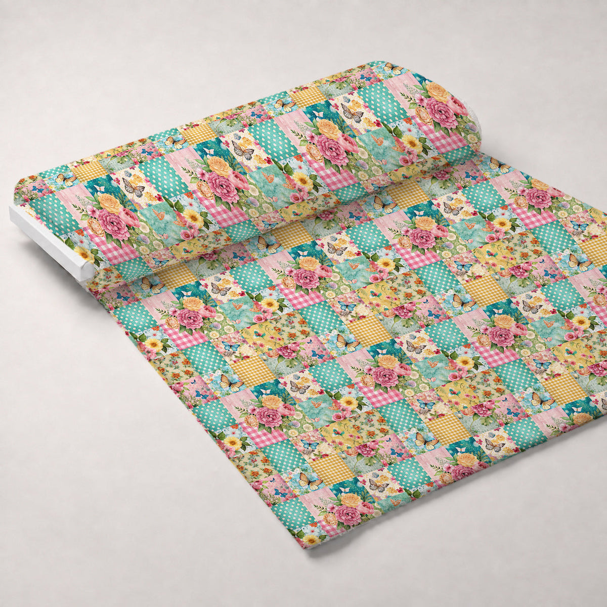 Quilted Daisies Pattern 11 Minky Fabric