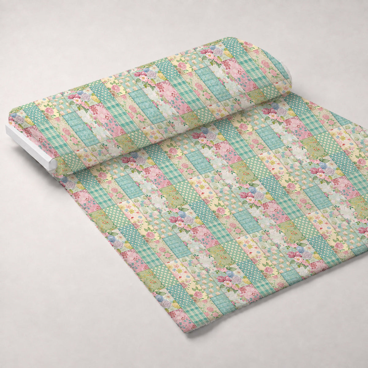 Quilted Daisies Pattern 12 Minky Fabric