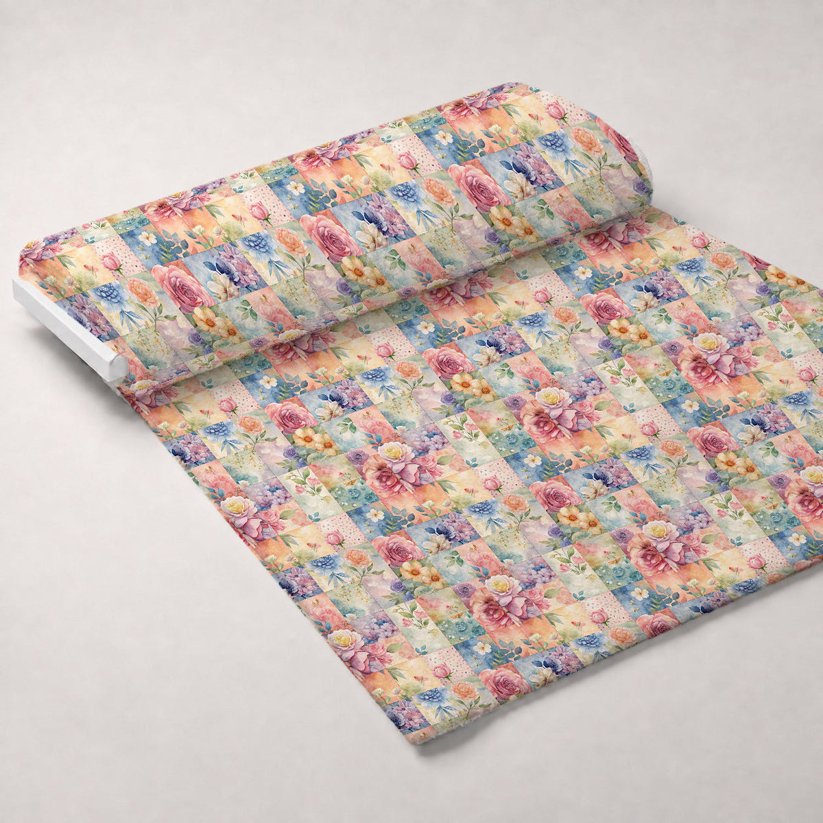 Quilted Daisies Pattern 22 Minky Fabric