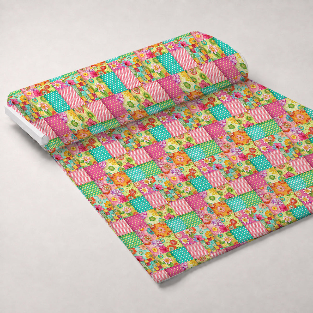 Quilted Daisies Pattern 26 Minky Fabric