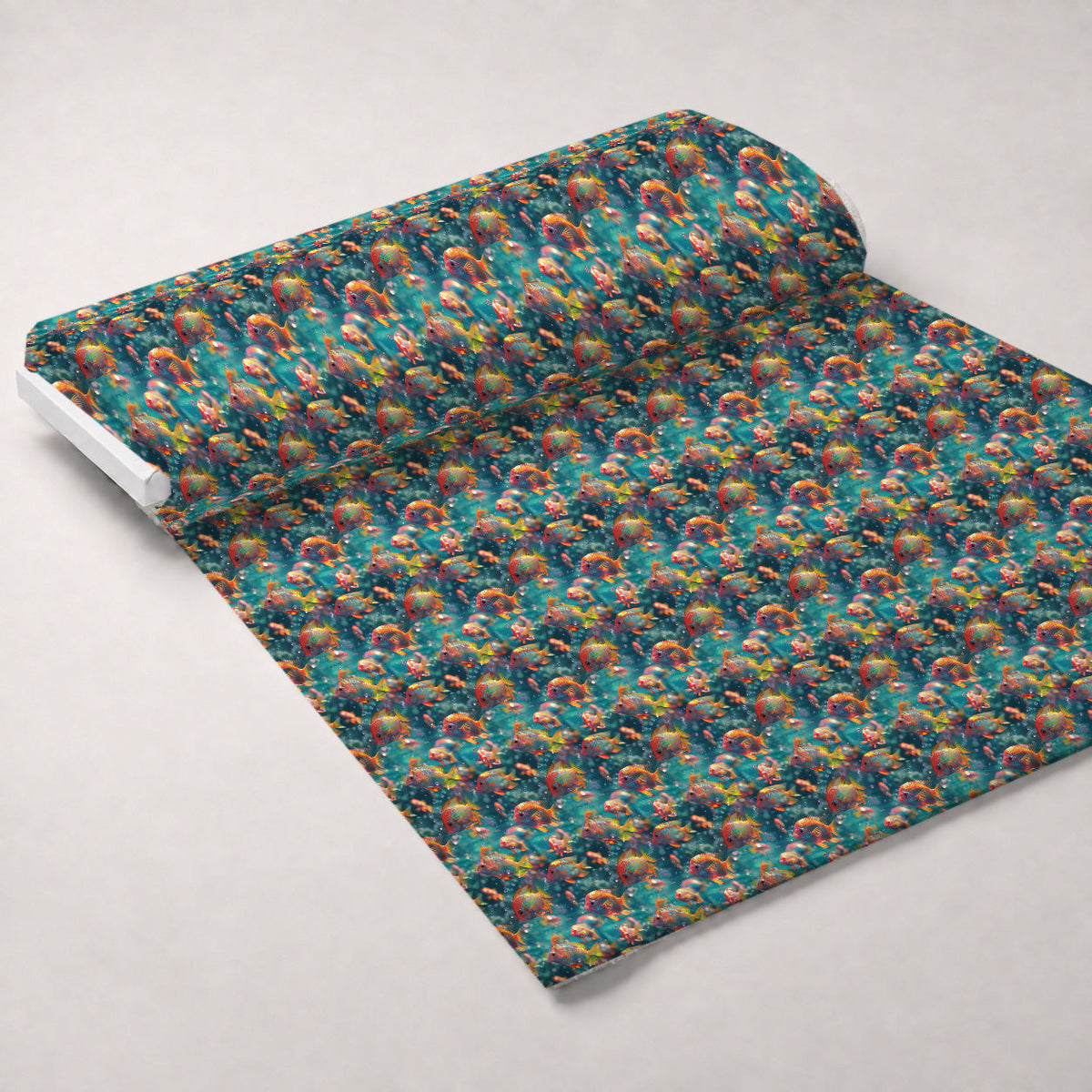 Rainbow Reef Pattern 1 Minky Fabric