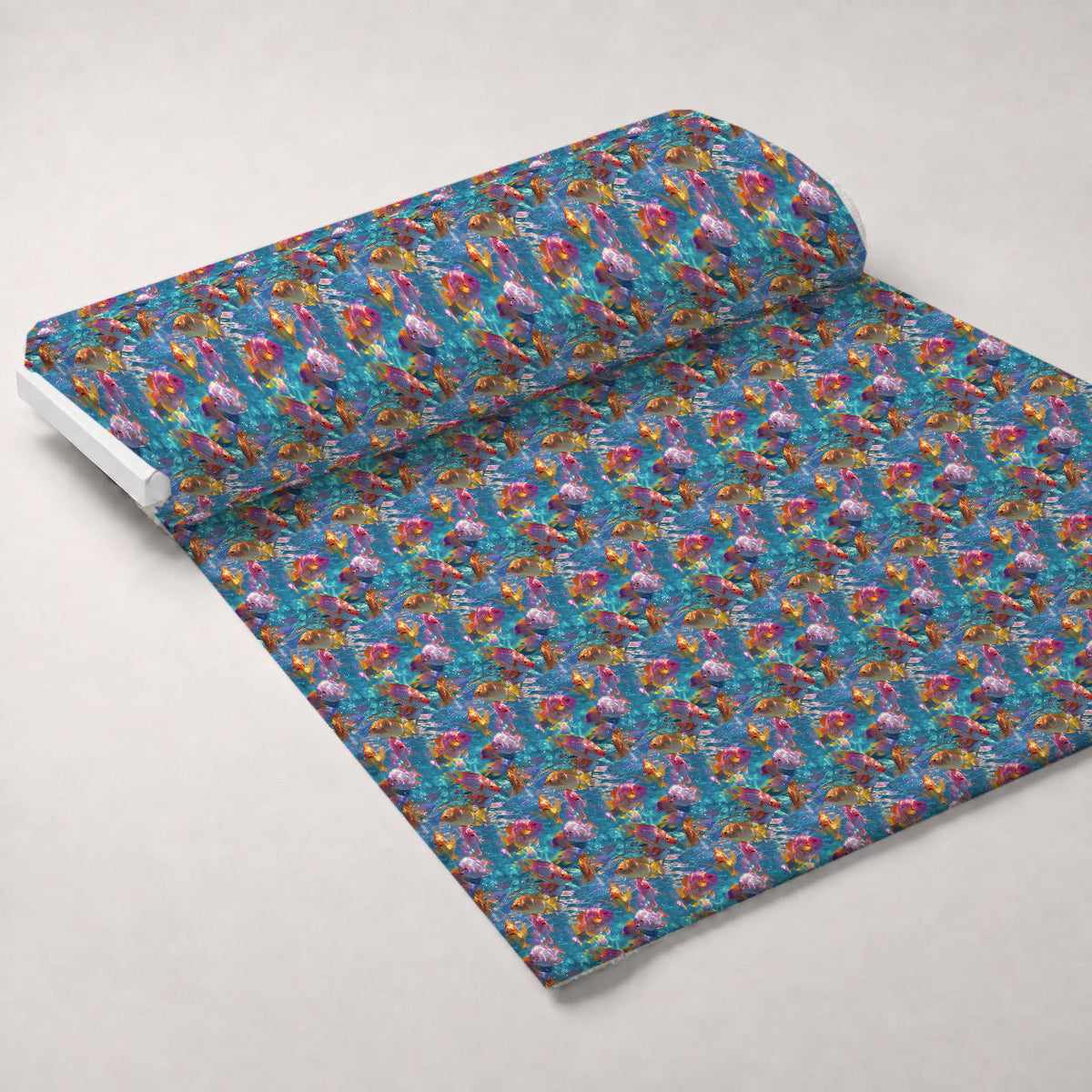 Rainbow Reef Pattern 10 Minky Fabric