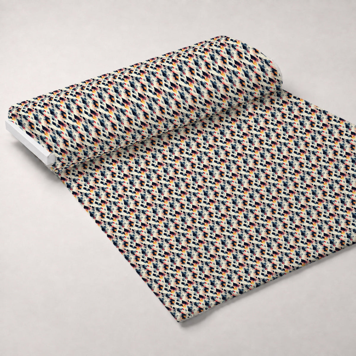 Retro Ember Wash Pattern 3 Minky Fabric