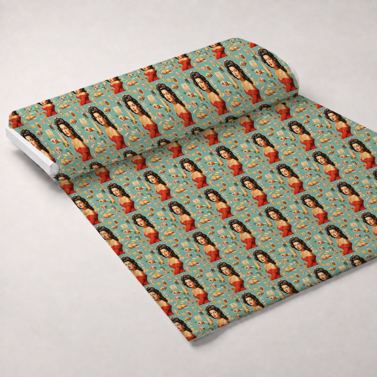 Retro Keepsakes Pattern 20 Minky Fabric