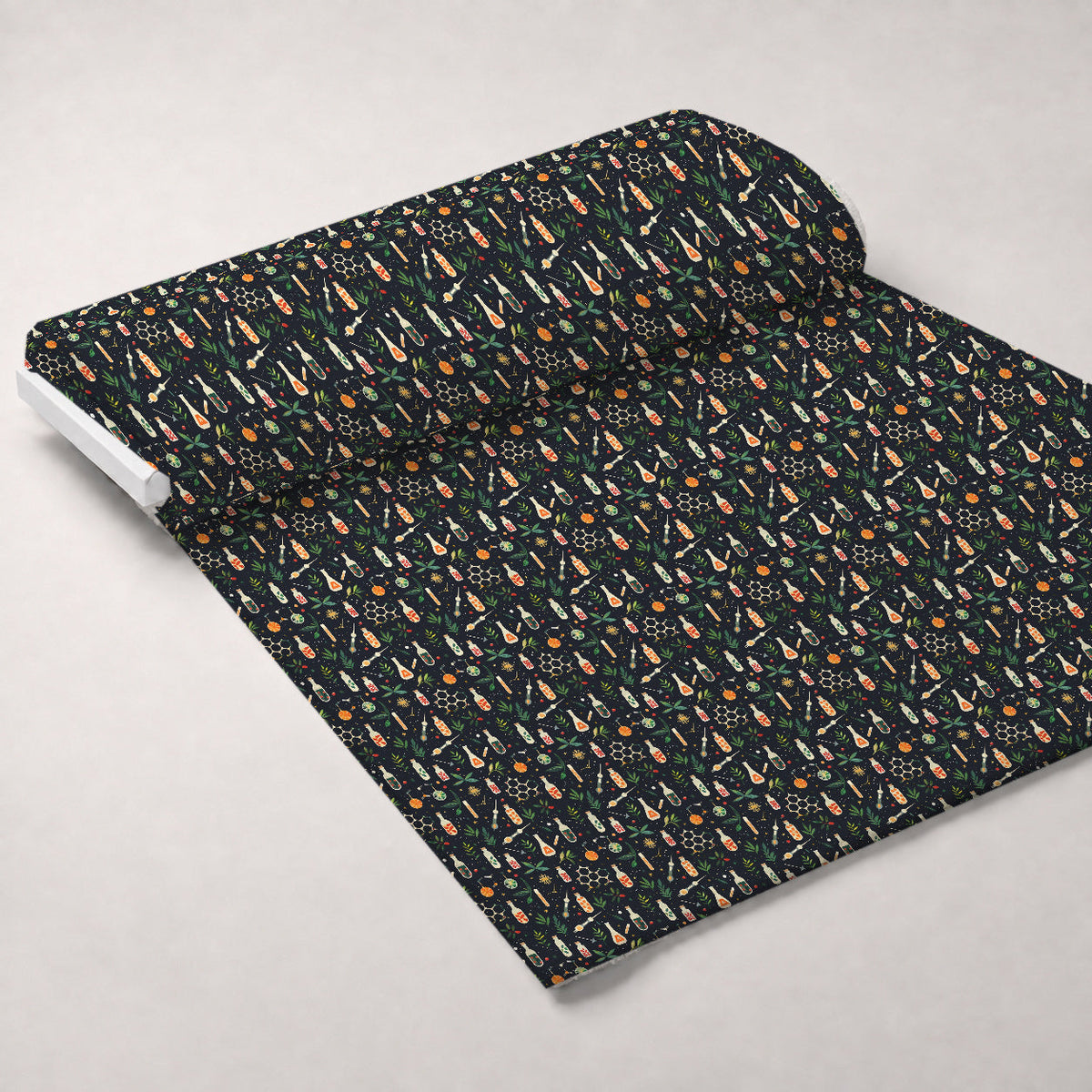 Retro Lab Pattern 19 Minky Fabric