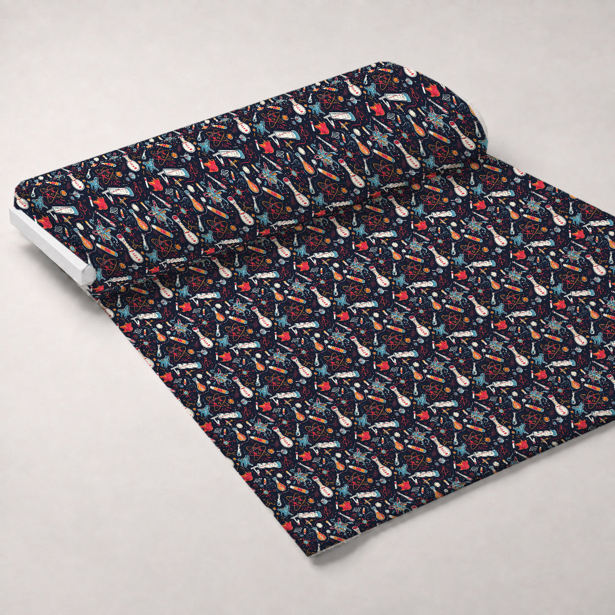 Retro Lab Pattern 23 Minky Fabric