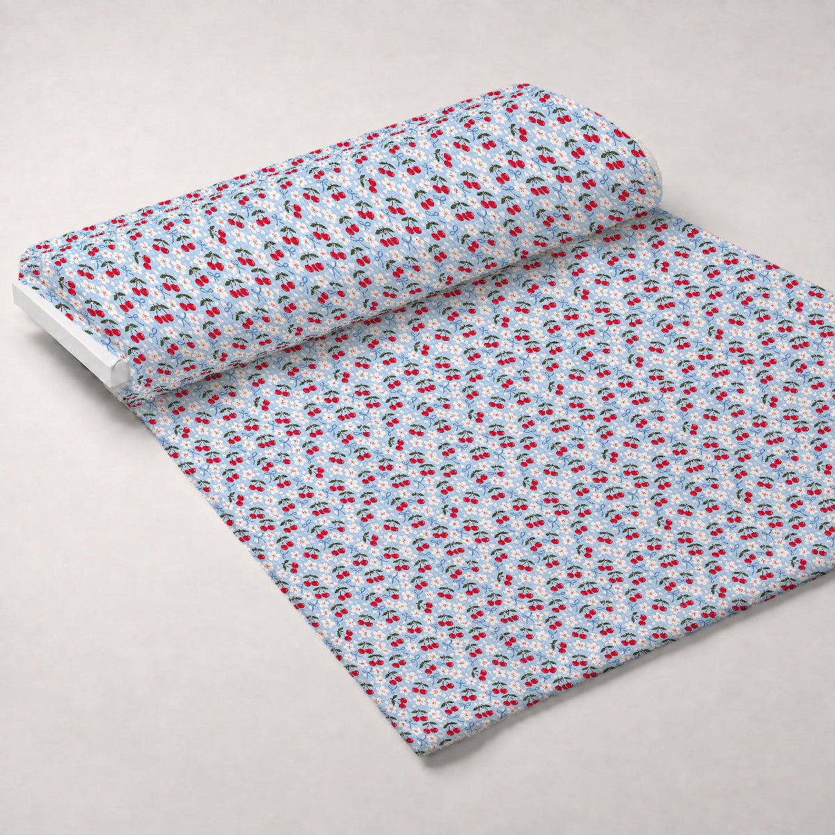 Ribbon Orchard Pattern 10 Minky Fabric