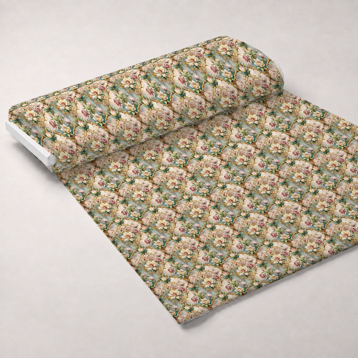 Rococo Blooms Pattern 10 Minky Fabric