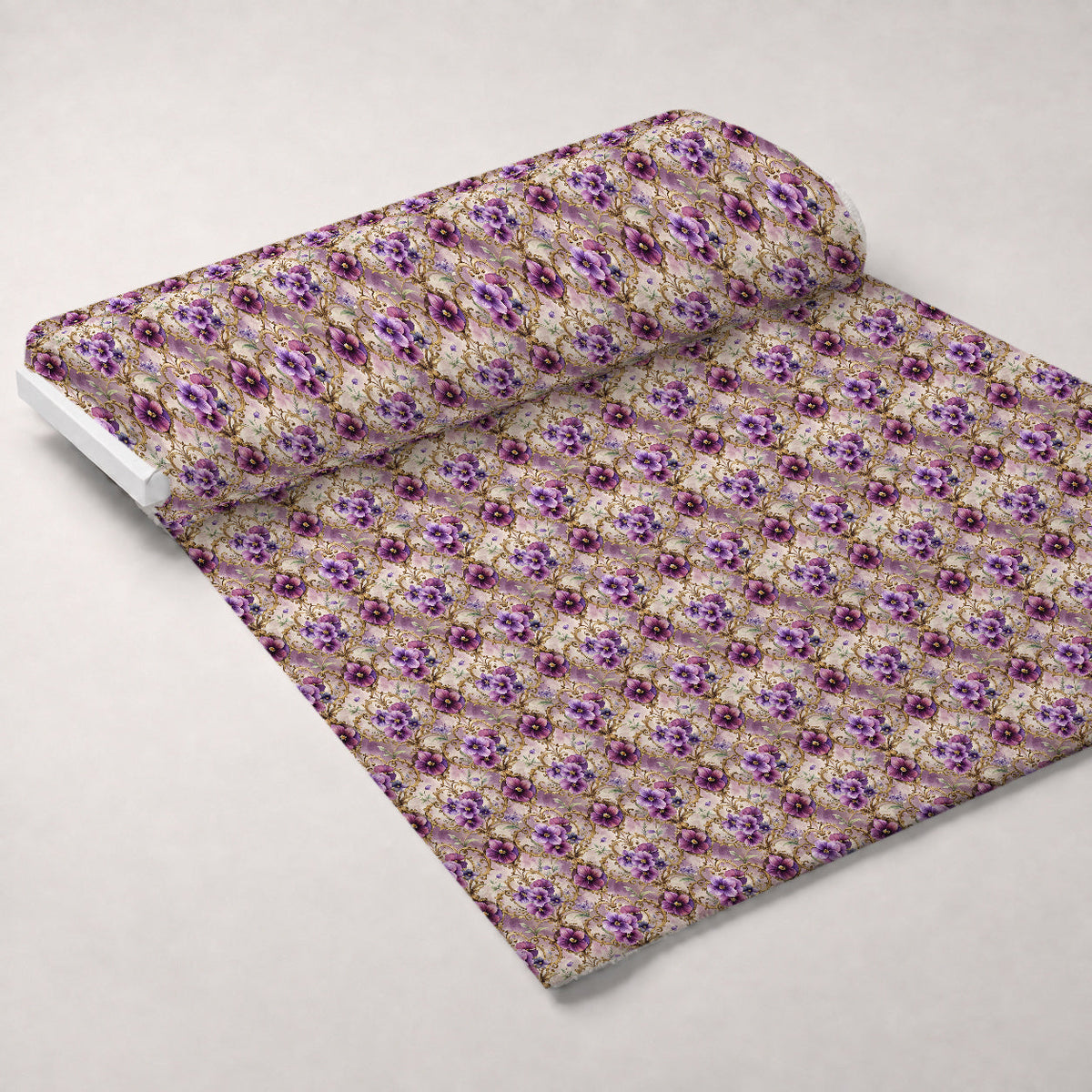 Rococo Blooms Pattern 134 Minky Fabric