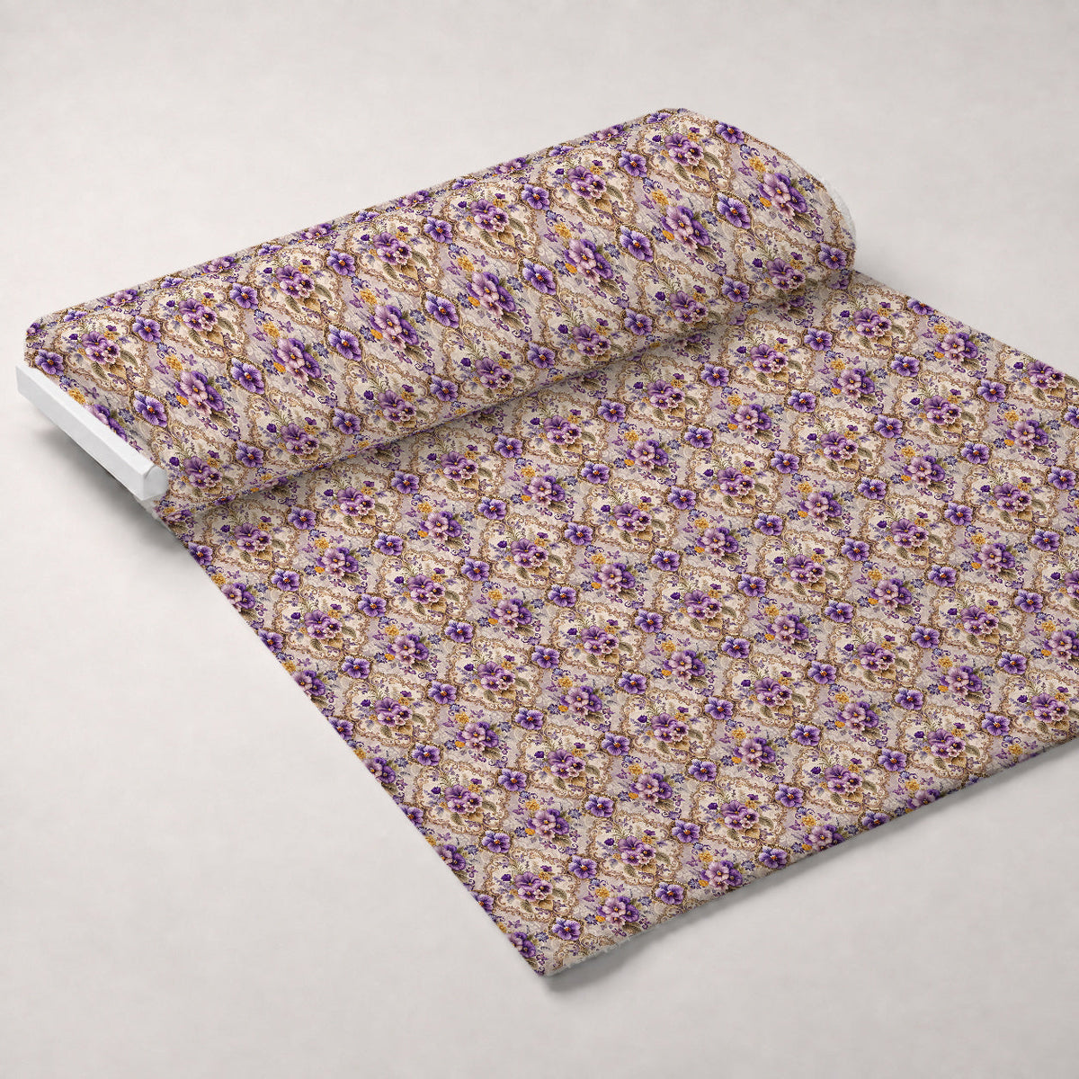 Rococo Blooms Pattern 2 Minky Fabric