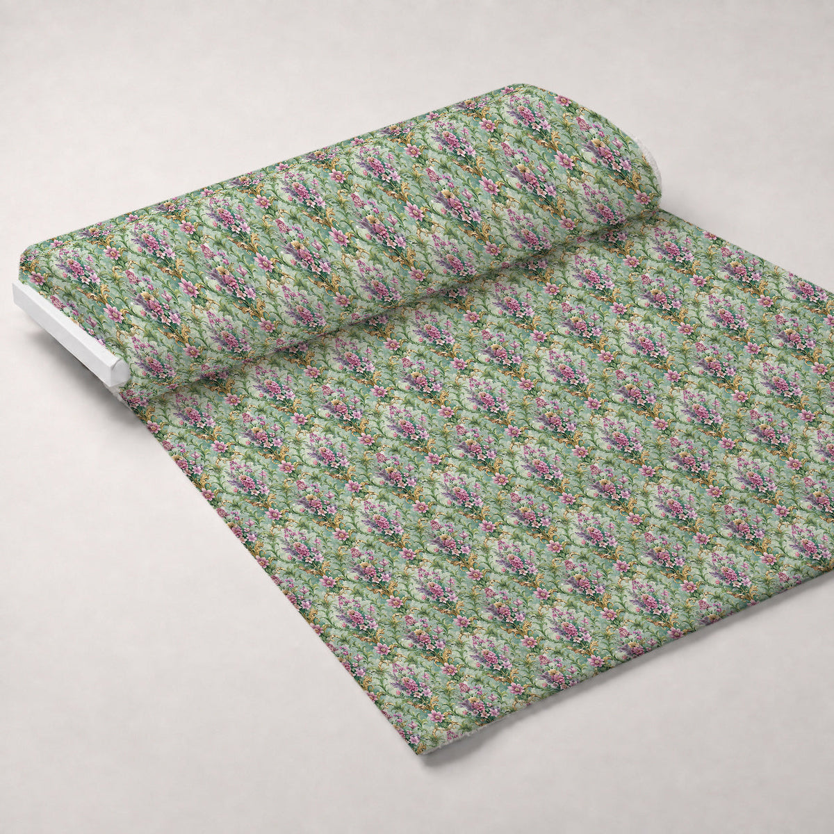 Rococo Blooms Pattern 214 Minky Fabric
