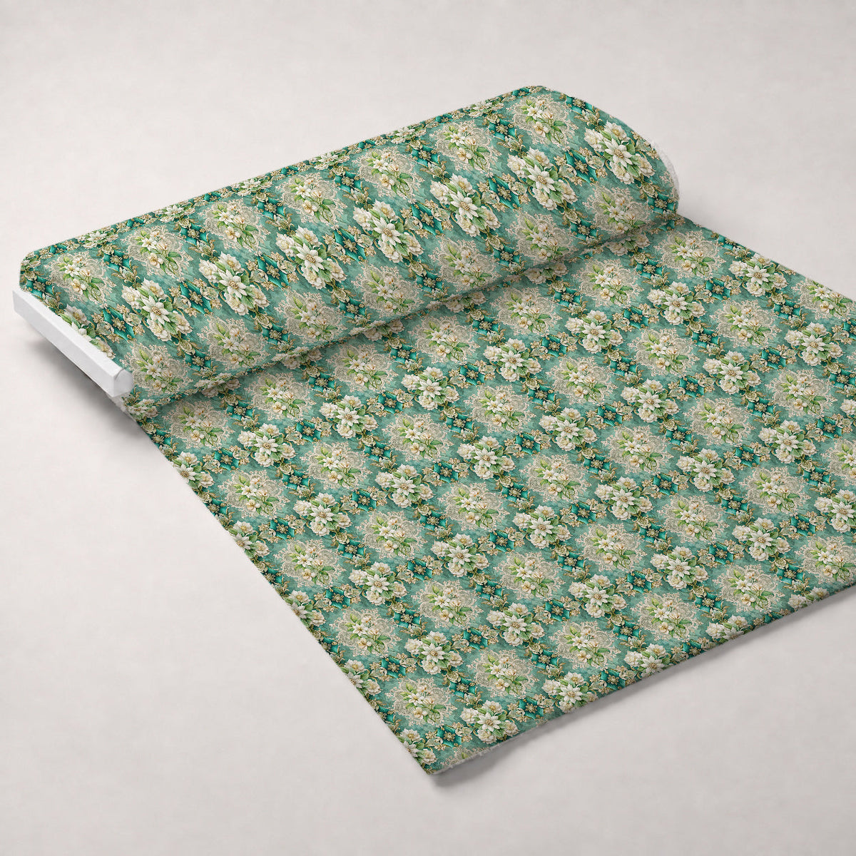 Rococo Blooms Pattern 234 Minky Fabric