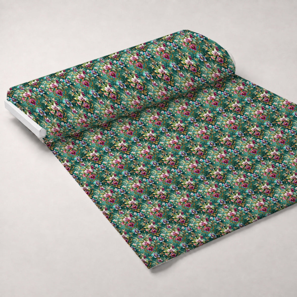 Rococo Blooms Pattern 26 Minky Fabric