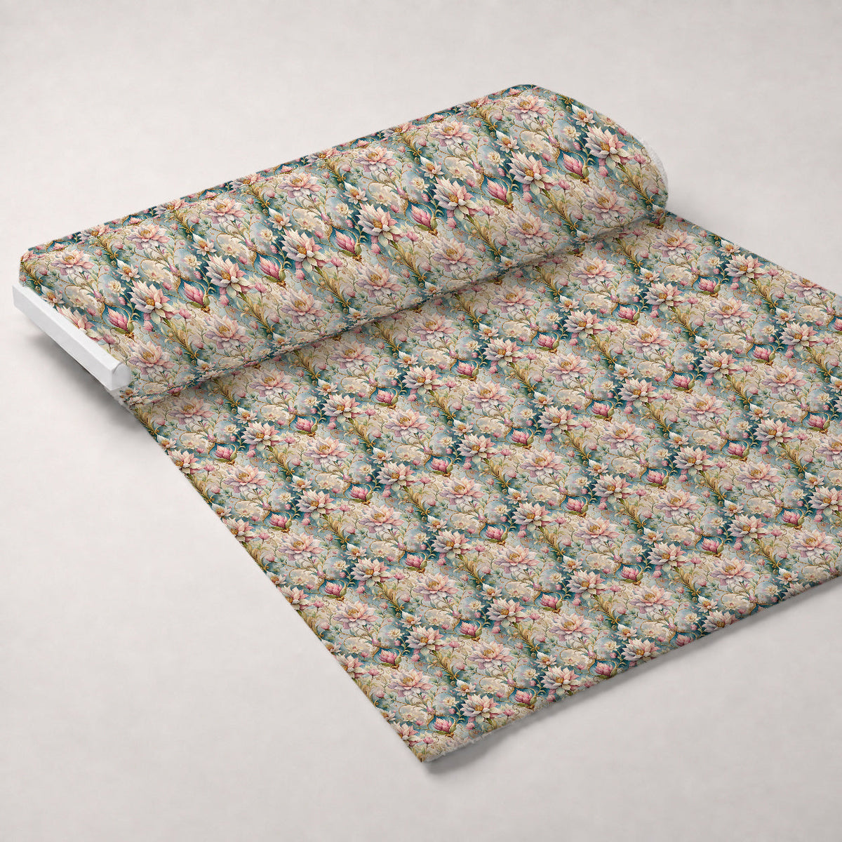 Rococo Blooms Pattern 37 Minky Fabric