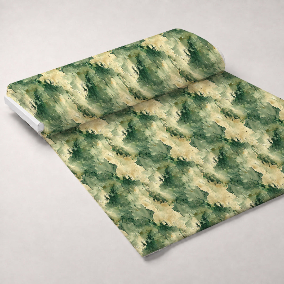 Sage Ink Wash Pattern 1 Minky Fabric