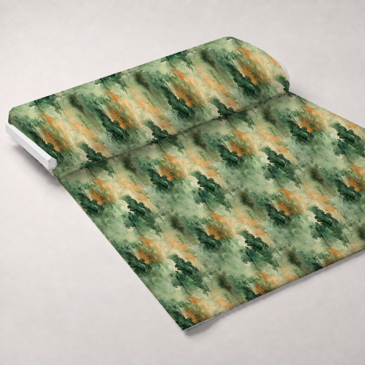Sage Ink Wash Pattern 2 Minky Fabric