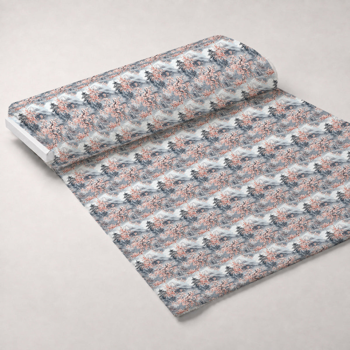 Sakura Summit Pattern 3 Minky Fabric