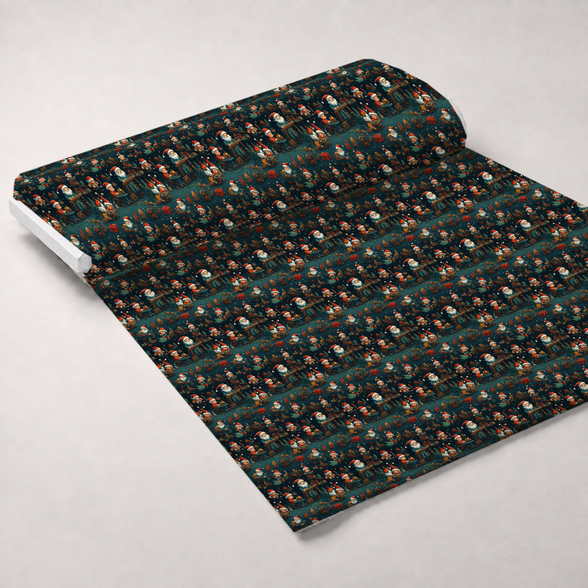 Santa's Workshop Pattern 24 Minky Fabric