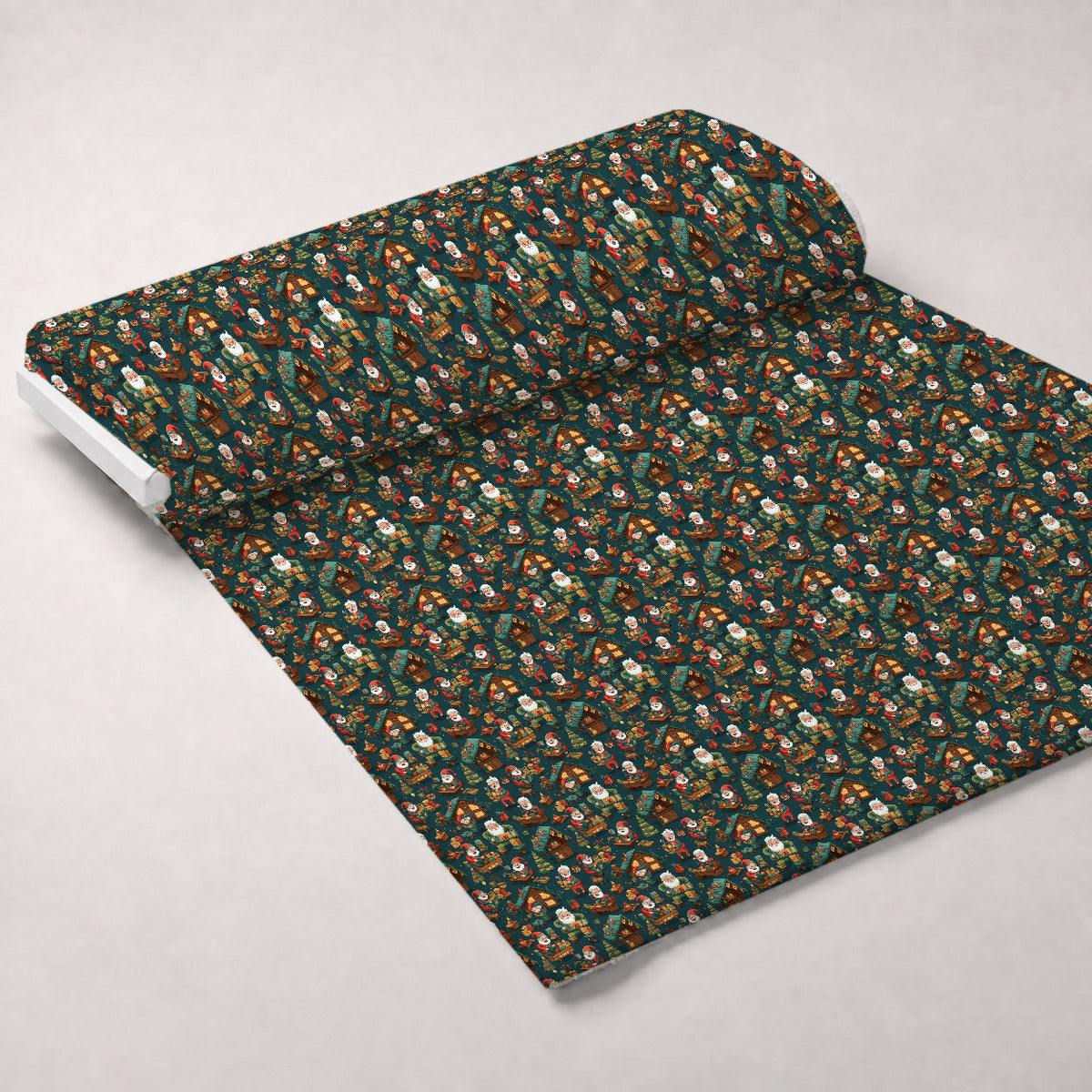 Santa's Workshop Pattern 26 Minky Fabric