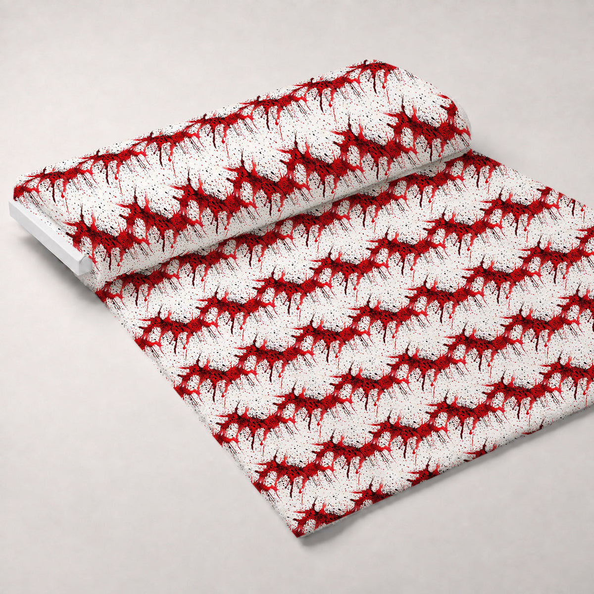 Scarlet Splash Pattern 12 Minky Fabric