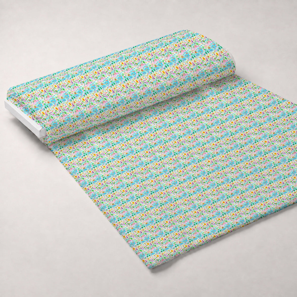 Scribble Sunshine Pattern 1 Minky Fabric