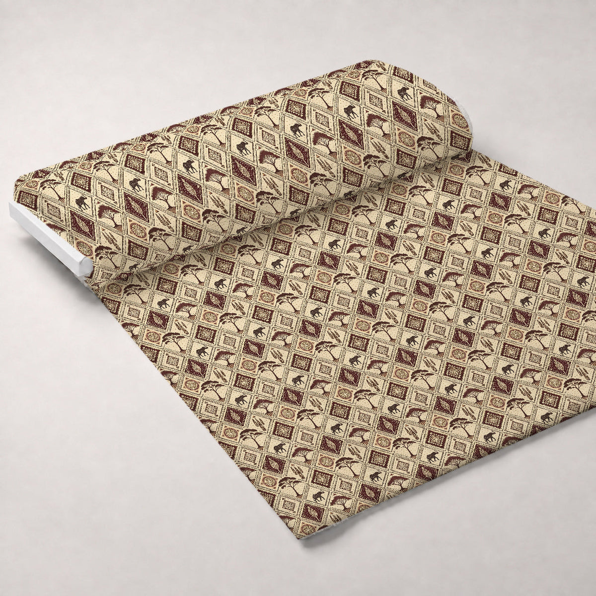 Serengeti Patchwork Pattern 8 Minky Fabric