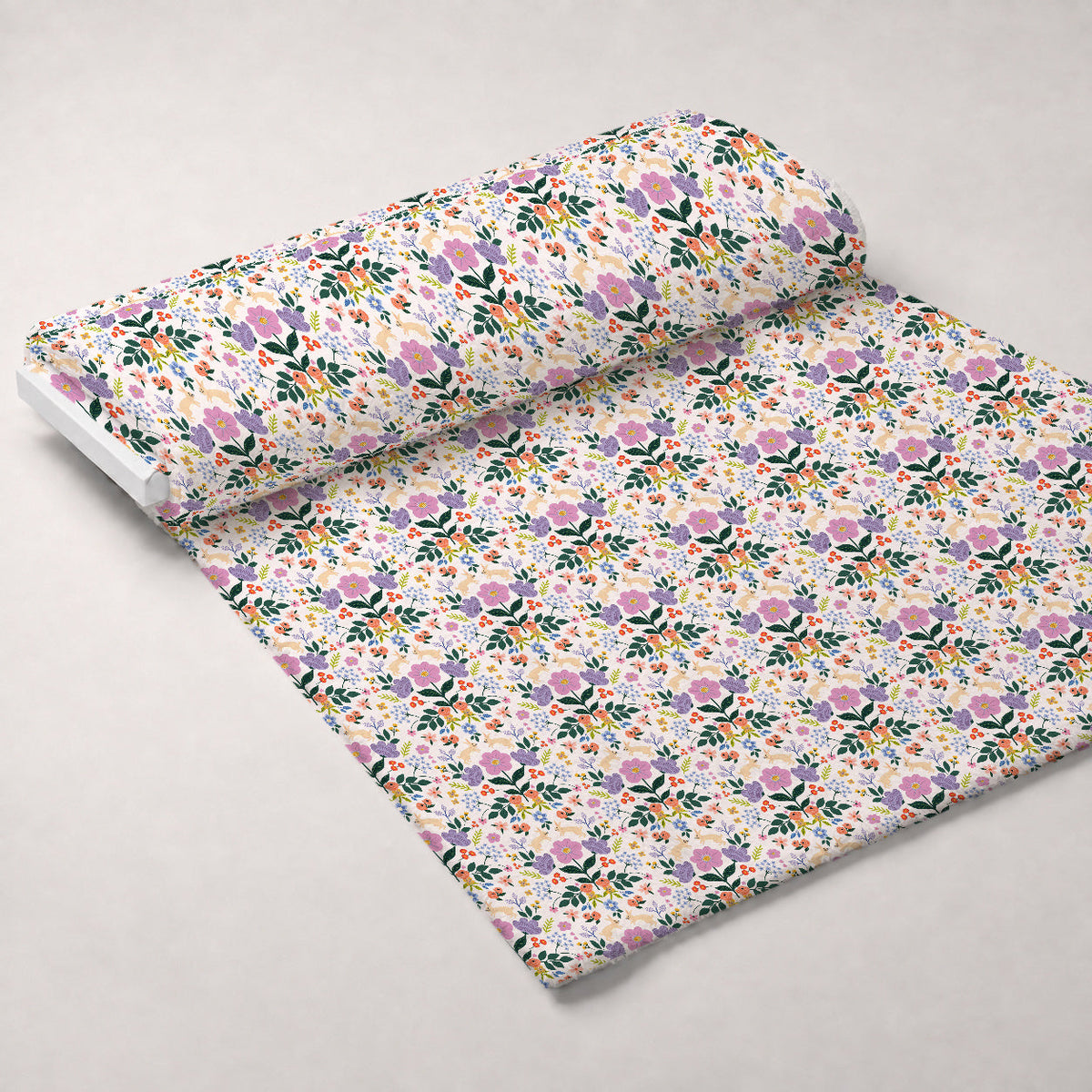 Songbird Meadow Pattern 5 Minky Fabric