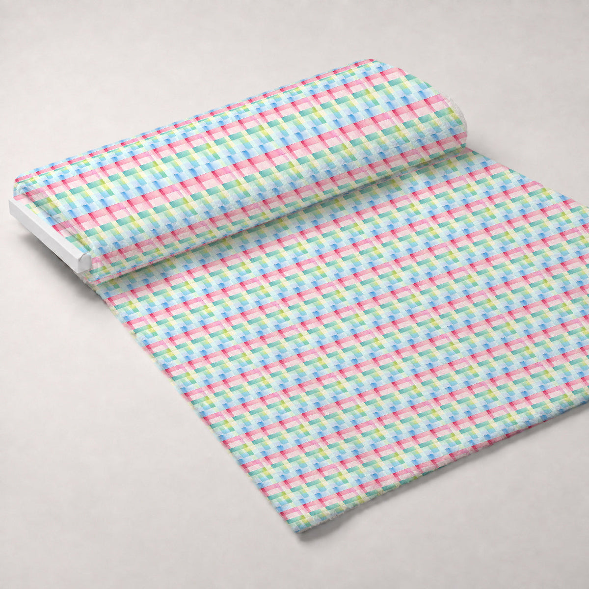 Sorbet Squares Pattern 3 Minky Fabric