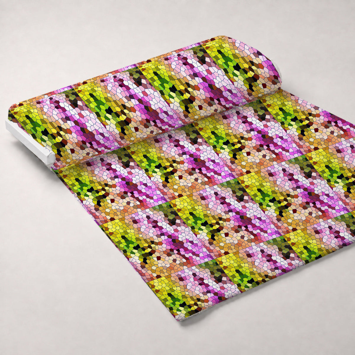 Stained Glass Dreams Pattern 1 Minky Fabric
