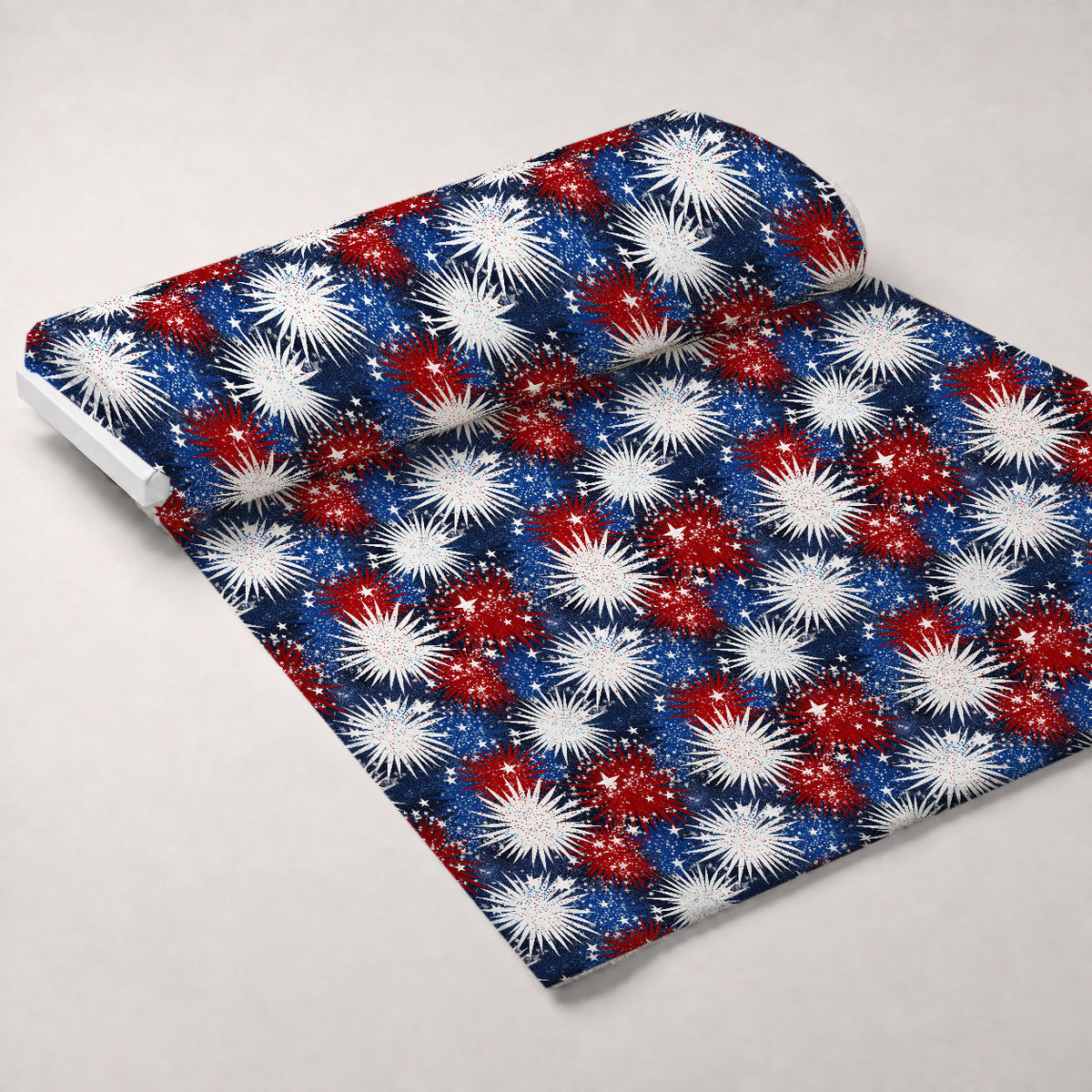Star Spangled Confetti Pattern 6 Minky Fabric