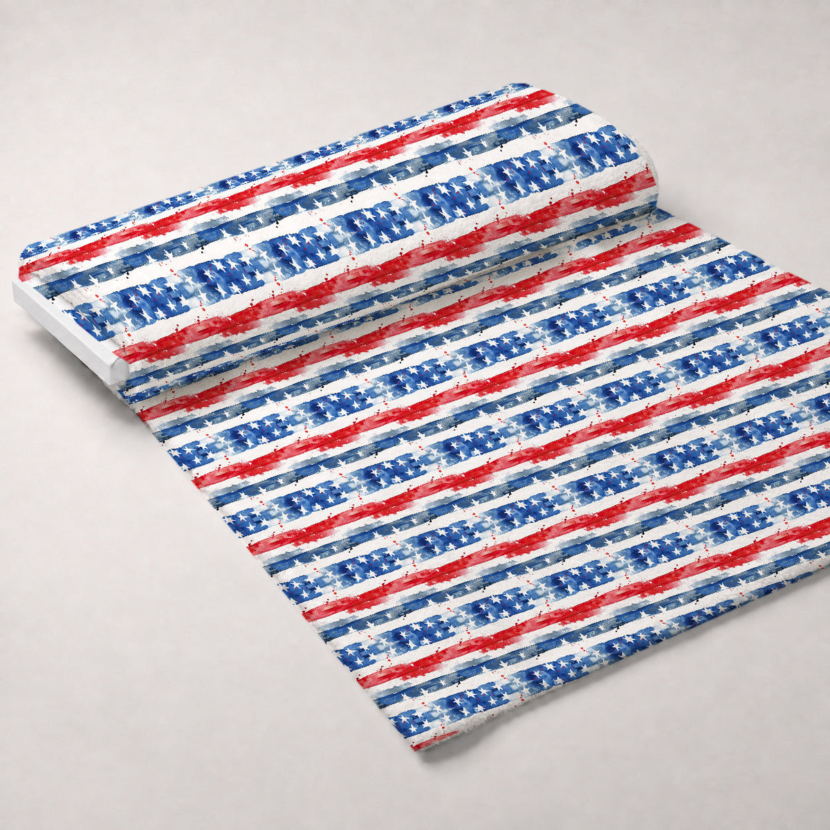 Stars and Stripes Pattern 11 Minky Fabric