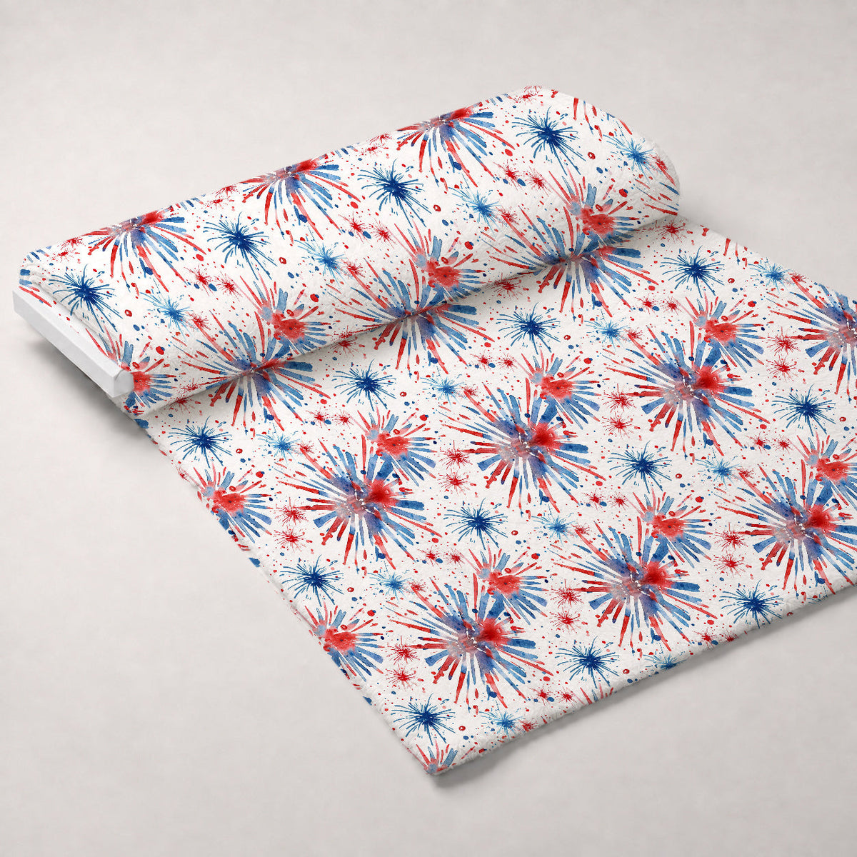 Stars and Stripes Pattern 6 Minky Fabric