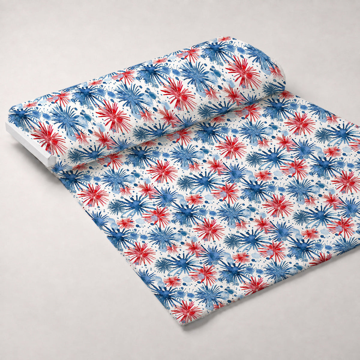 Stars and Stripes Pattern 7 Minky Fabric