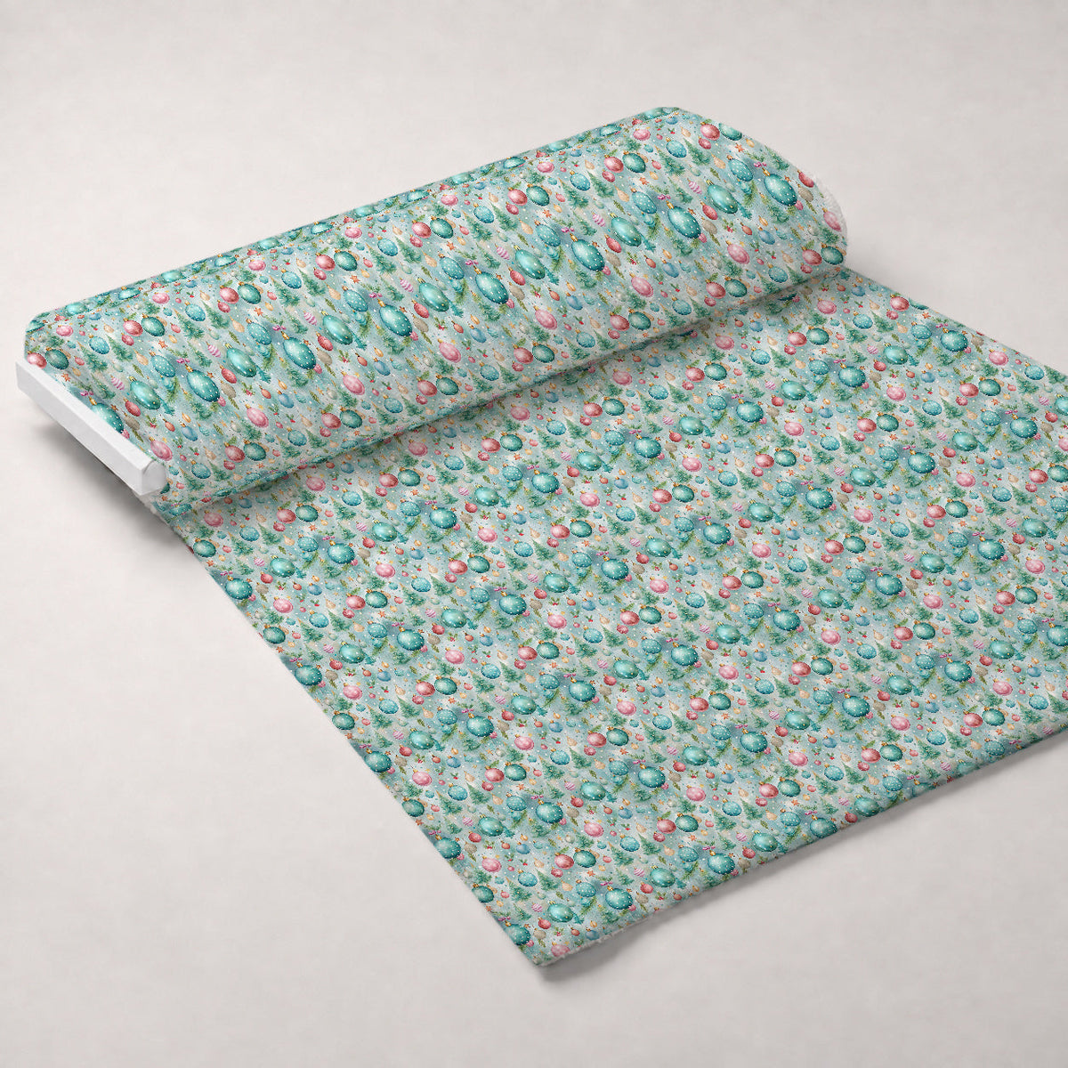 Sugarplum Baubles Pattern 1 Minky Fabric