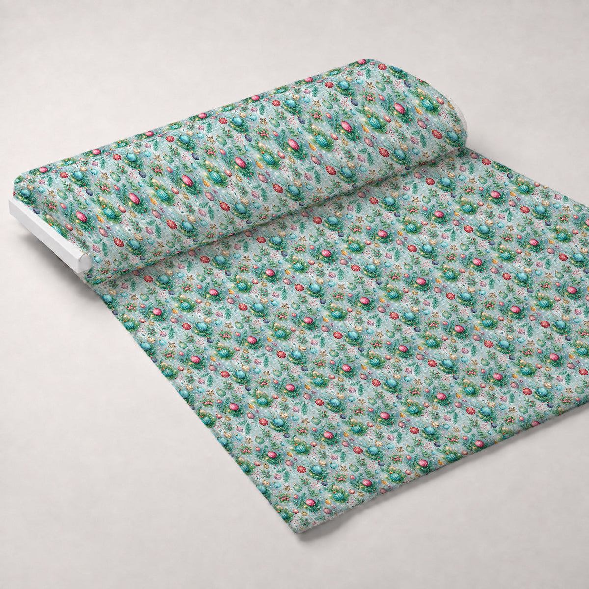 Sugarplum Baubles Pattern 2 Minky Fabric
