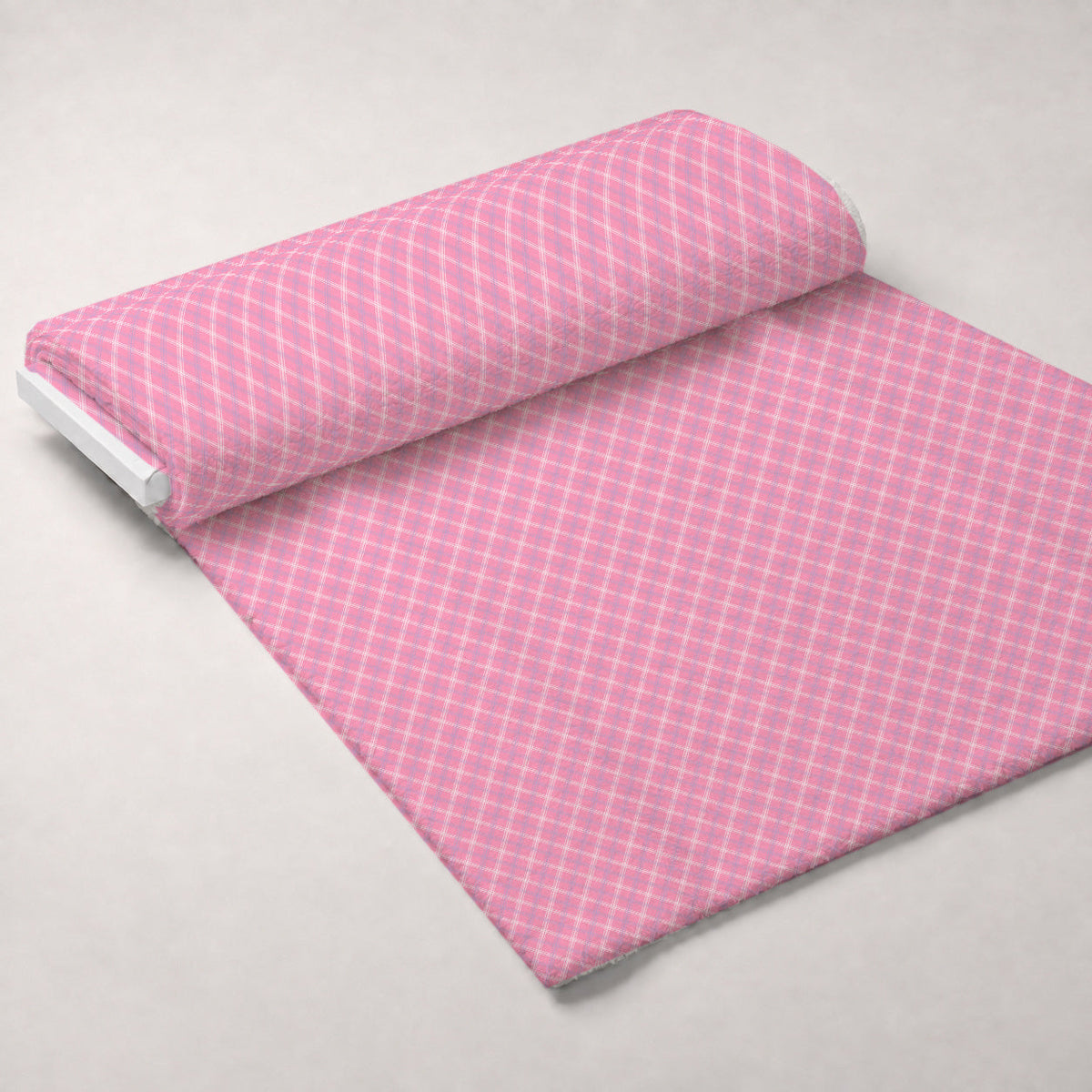 Sugarplum Checks Pattern 12 Minky Fabric