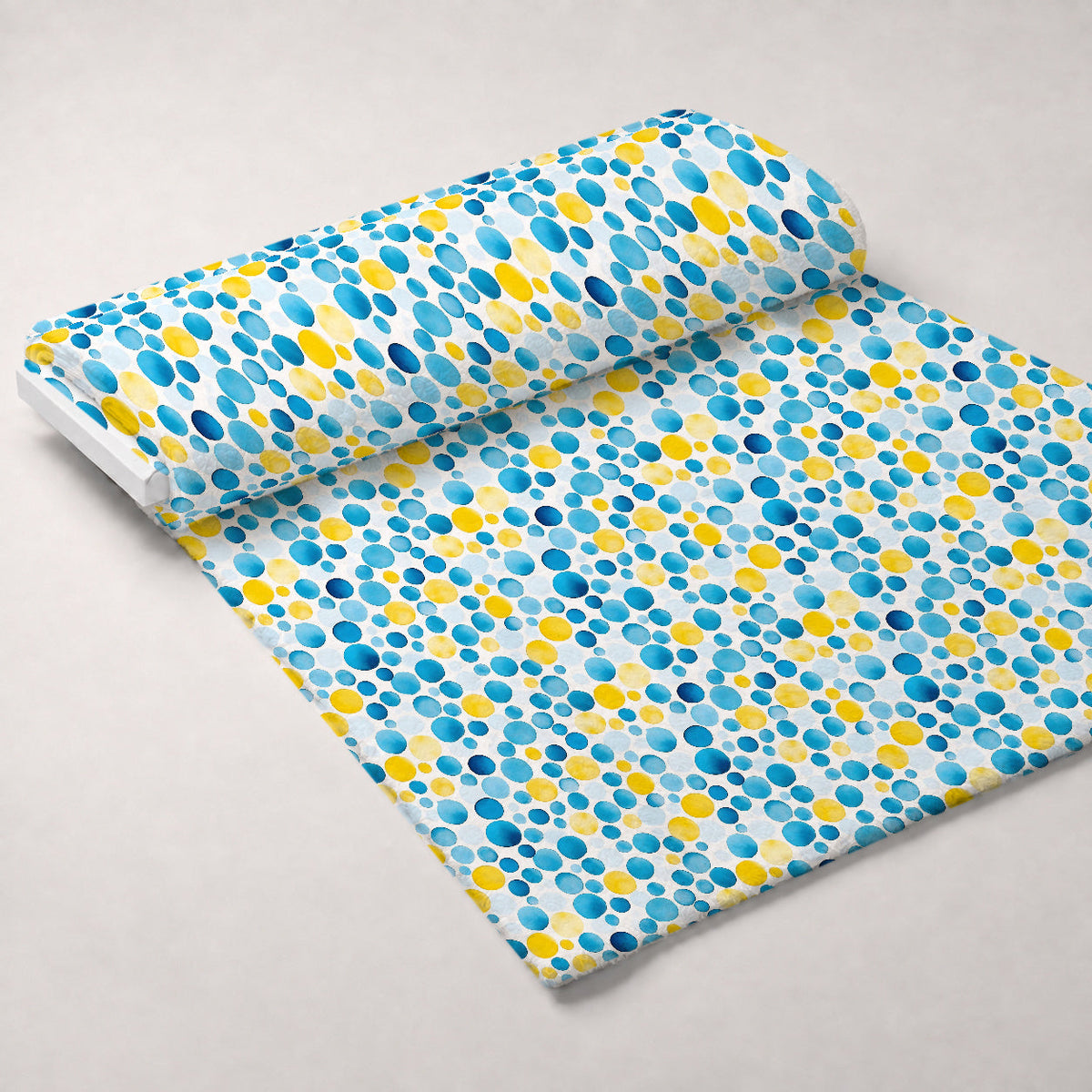 Sunlit Azulejo Pattern 33 Minky Fabric
