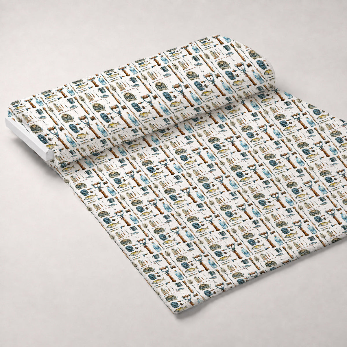 Tackle Box Pattern 1 Minky Fabric