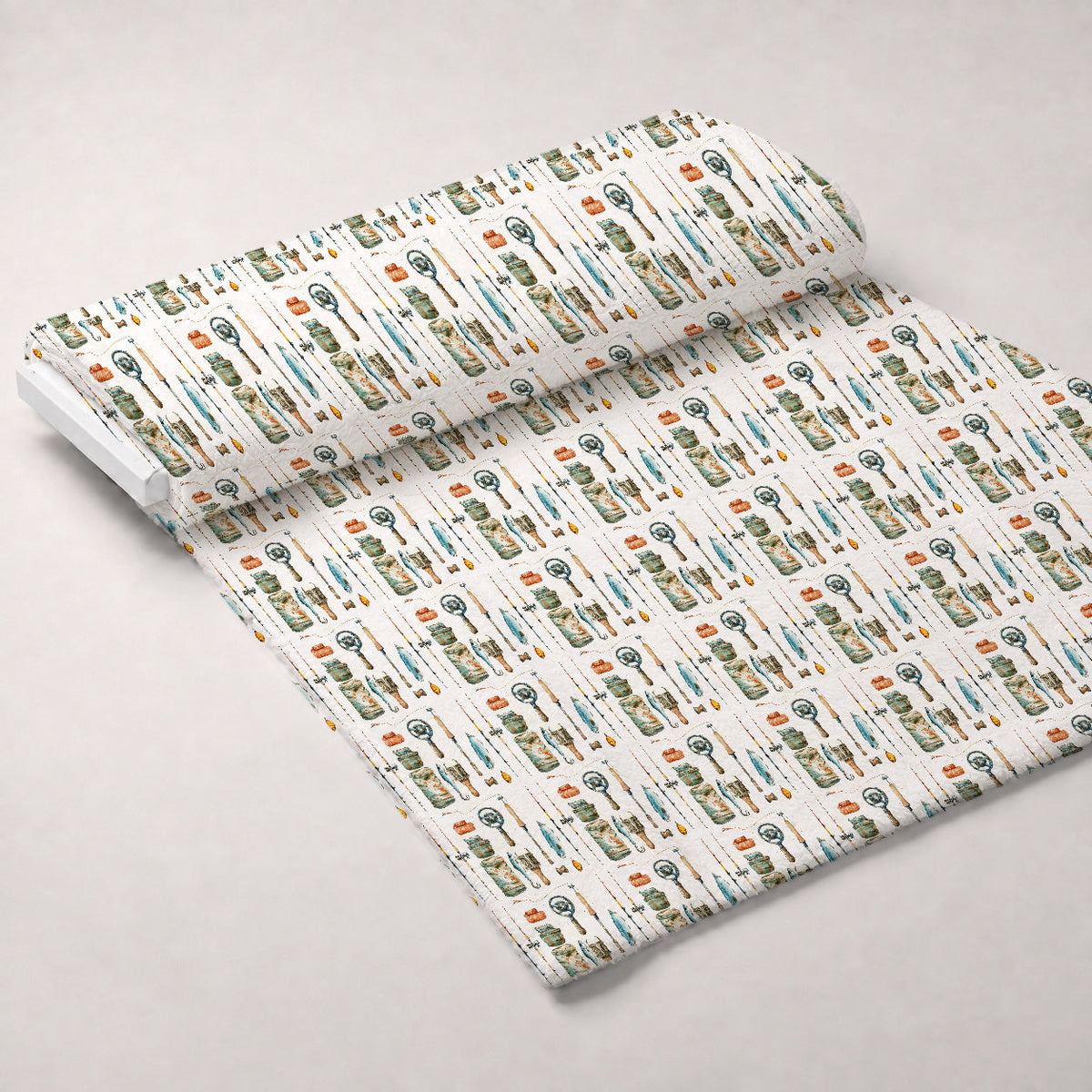 Tackle Box Pattern 2 Minky Fabric