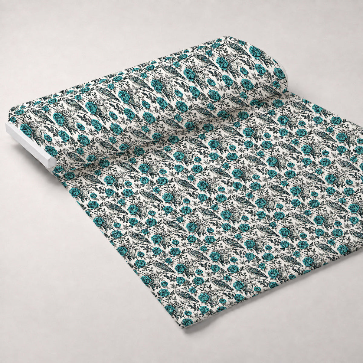 Twilight Rose Rookery Pattern 28 Minky Fabric