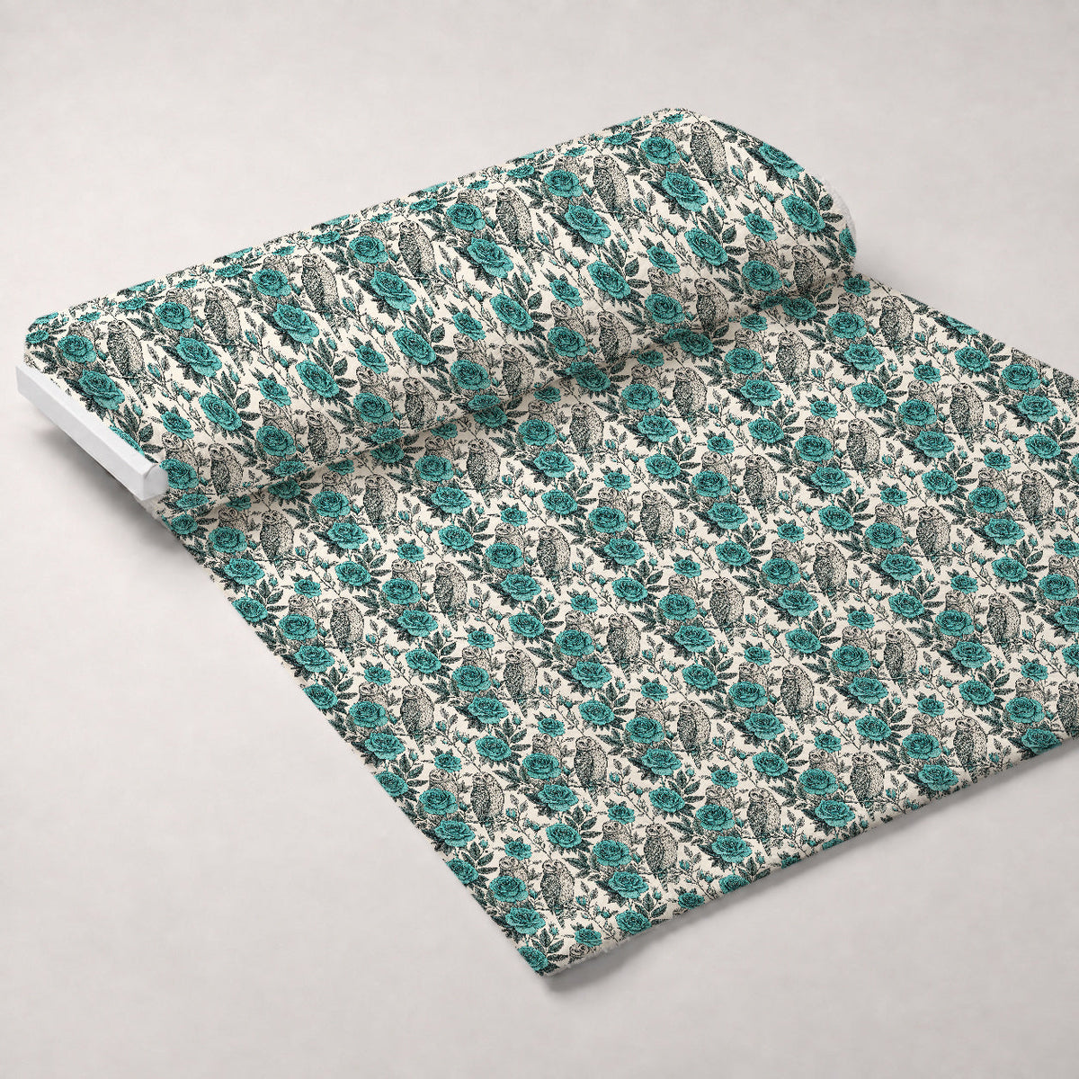 Twilight Rose Rookery Pattern 6 Minky Fabric